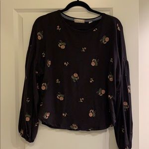 Floral Embroidered Top